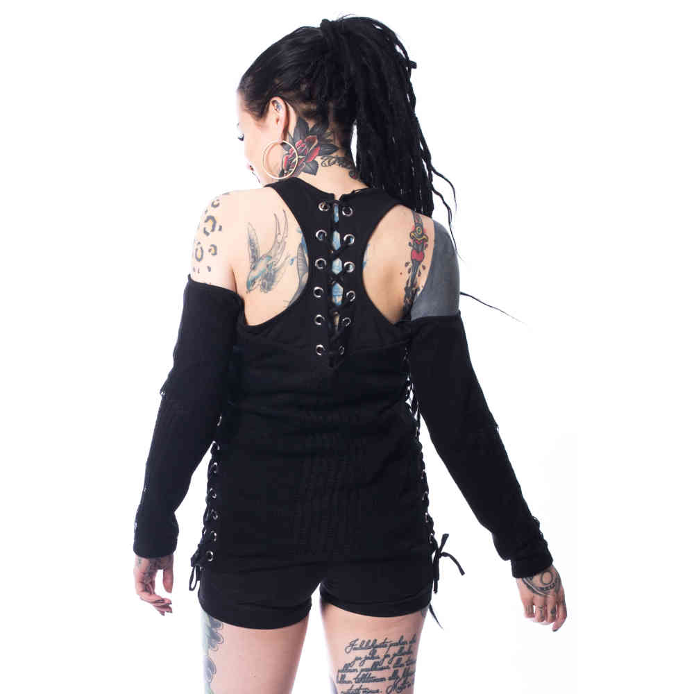 Heartless - EMIKO Top - Noir